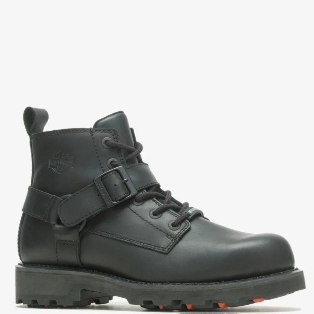 HARLEY-DAVIDSON Men's Bullard CE Waterproof Leather Black Riding Boots